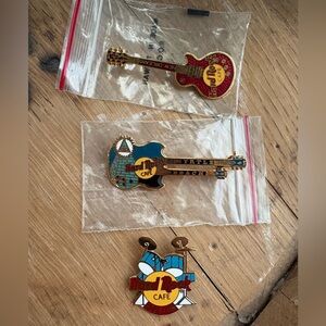 Vintage Hard Rock Cafe pins